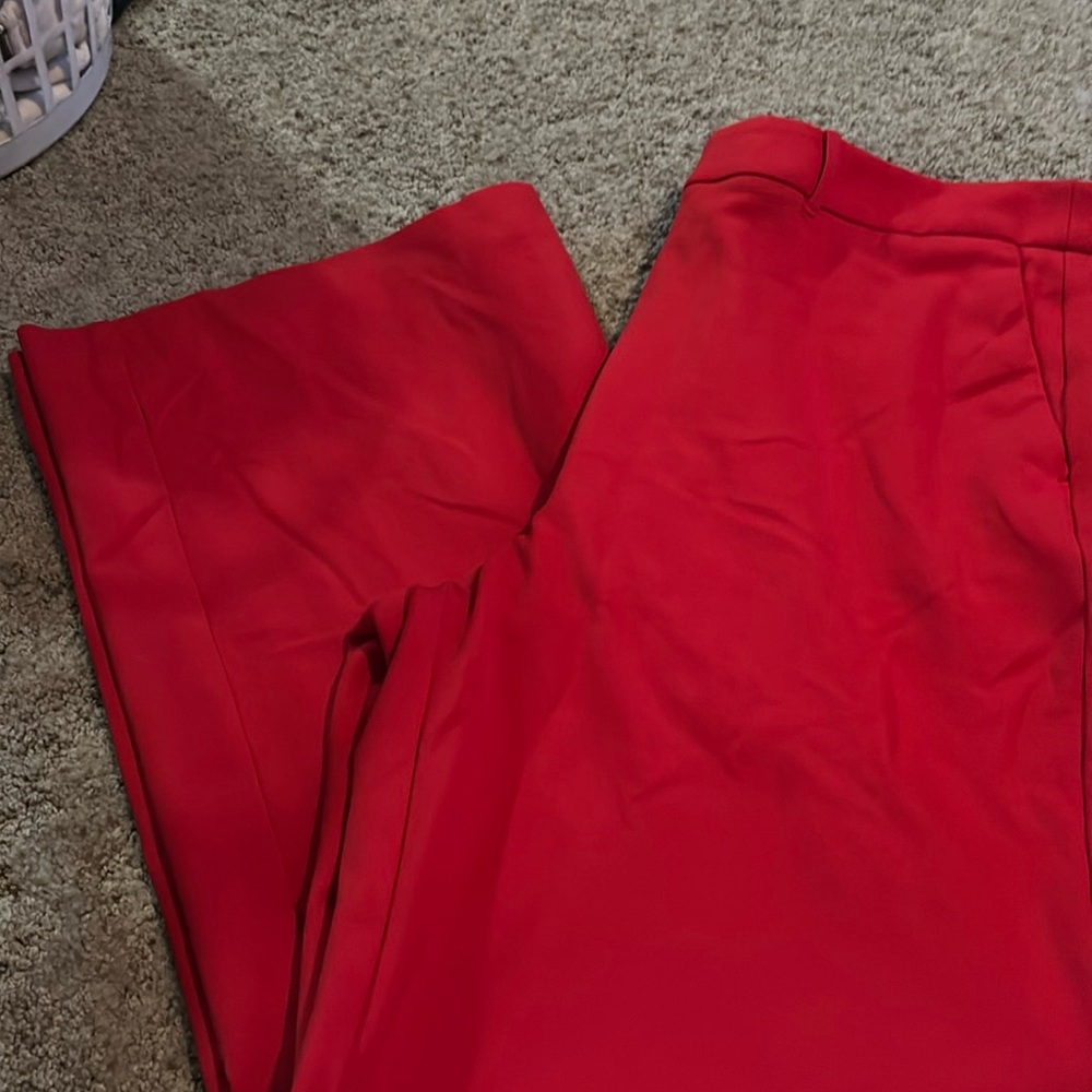 Boden Wide Leg Pants Red size 16L